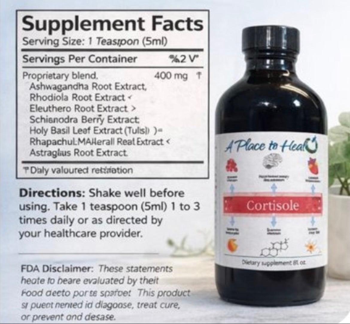 Cortisolve 8oz Tonic Tincture