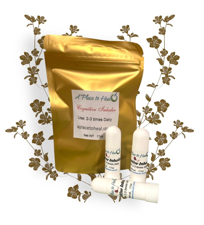 Cognitive Aroma Inhaler™ | Essential Oil Nasal Inhaler (2) count