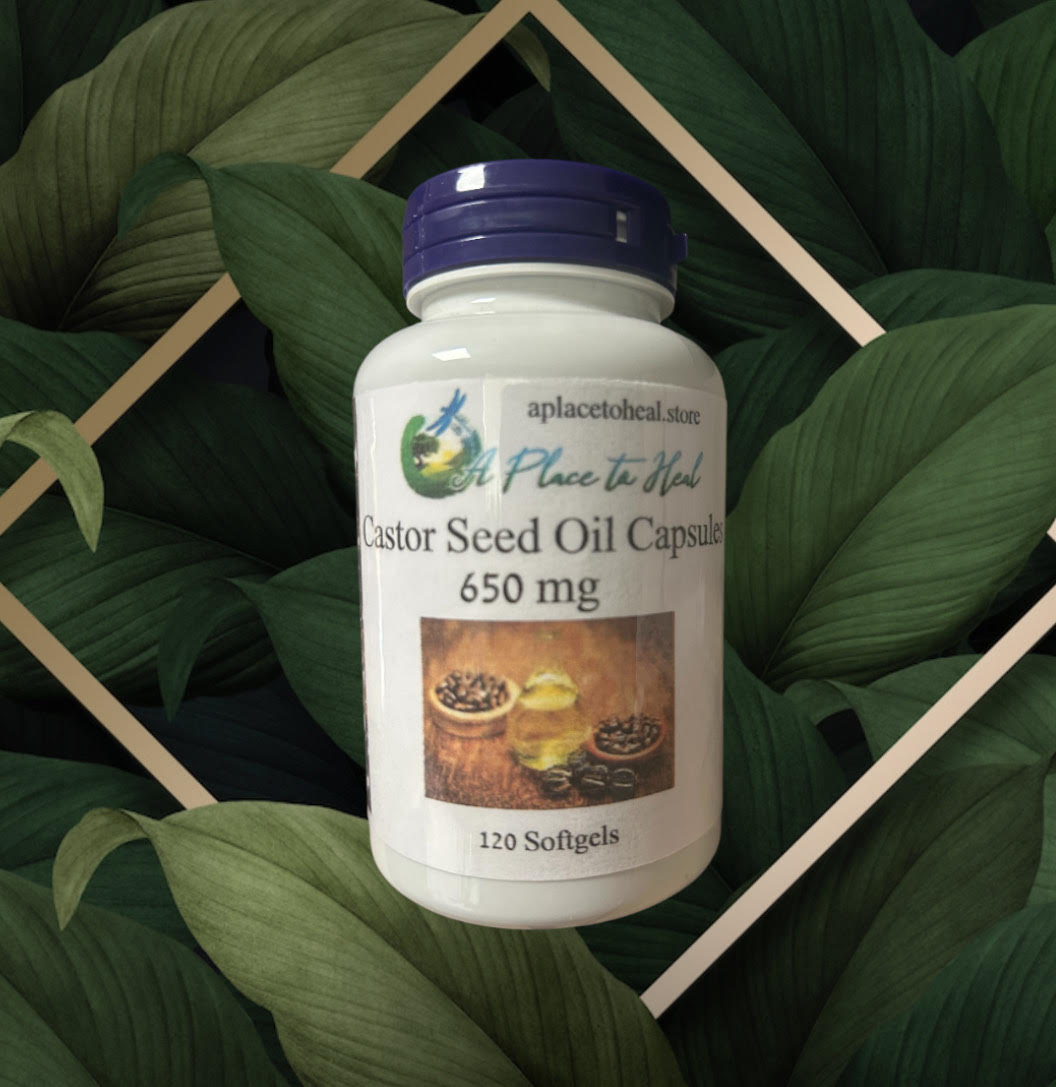 Castor Seed oil 120 Softgels