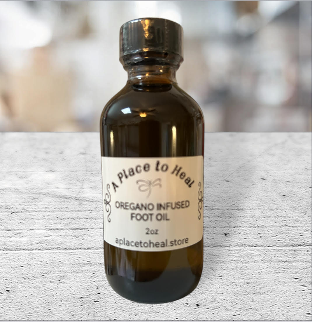 Oregano infused foot oil 2oz
