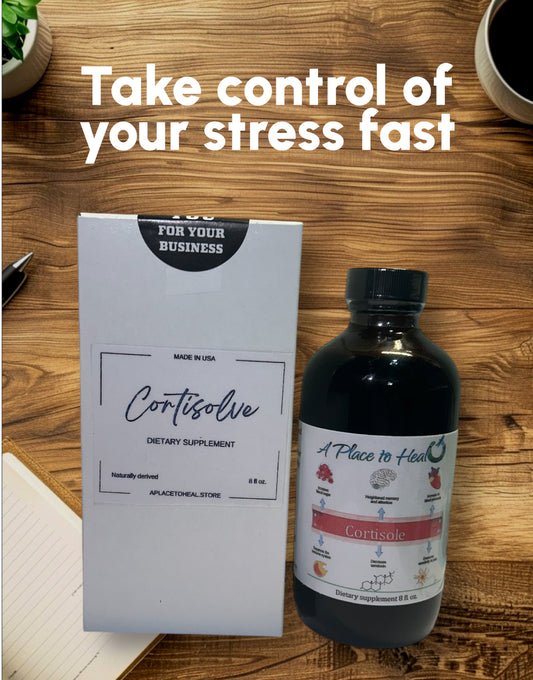 Cortisolve™ Tonic Tincture – 8 oz