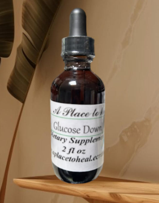 Glucose Down Diabetic support 2oz