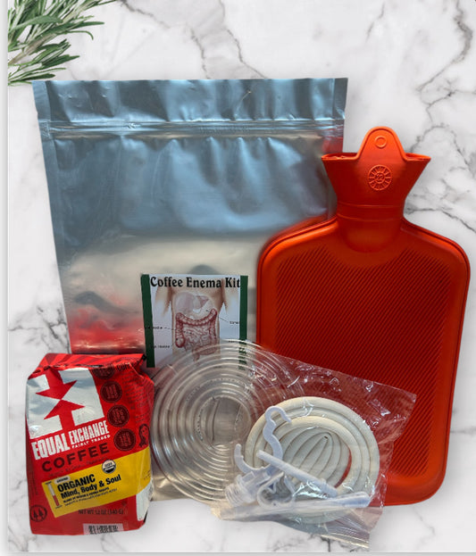 Coffee Enema Hot Water Bag Kit