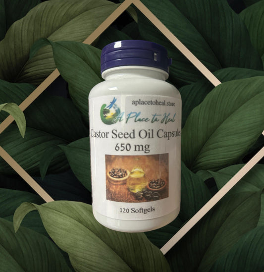 Castor Seed oil 120 Softgels