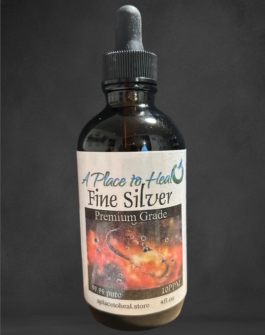 Premium Grade Colloidal Silver 4oz (10ppm)